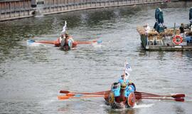 Jūros šventė 2013. Drakonų valčių varžybos