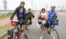 Dviratininkų tandemai sugrįžo namo