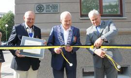Klaipėdos ROTARY klubo atminimo lentos atidarymas