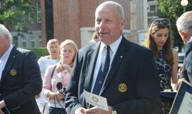 Klaipėdos ROTARY klubo atminimo lentos atidarymas