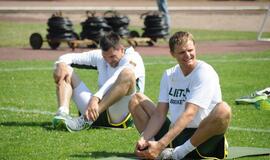 Vyrų krepšinio rinktinės stovykla Palangoje