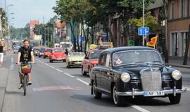 Jūros šventė 2013. Senovinių automobilių paradas