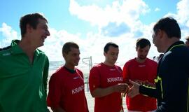 Paplūdimio futbolo turnyras "Švyturio taurė 2013"