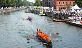 Jūros šventė 2013. Drakonų valčių varžybos