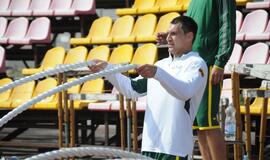 Vyrų krepšinio rinktinės stovykla Palangoje