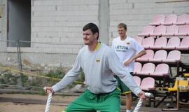 Vyrų krepšinio rinktinės stovykla Palangoje