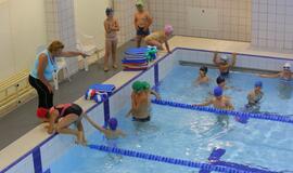 "Gintaro" baseine - plaukimo pamokos vaikams