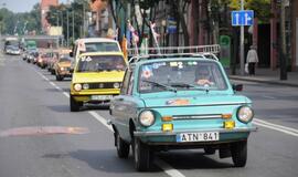 Jūros šventė 2013. Senovinių automobilių paradas