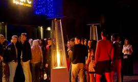 SEL koncerto "afterparty" - maudynės šampane