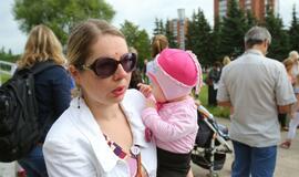 Tėvai protestavo dėl padidintų vaikų baseino kainų