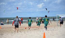 Paplūdimio futbolo turnyras "Švyturio taurė 2013"