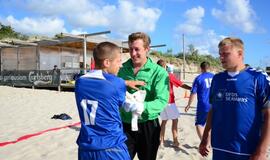 Paplūdimio futbolo turnyras "Švyturio taurė 2013"