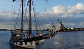 "The Tall Ships Races 2013" regatoje dalyvauja KU burlaivis