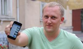 "Vakarų ekspresas" - mobiliajame telefone