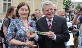 Vokietijos prezidentas tikisi sugrįžti į Klaipėdą