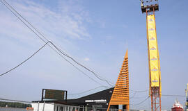 Griauti stulpo Uosto direkcija neleis