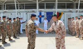 Lietuvos kariai pradėjo saugoti maisto siuntas į Somalį gabenantį laivą