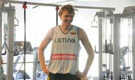 Vyrų krepšinio rinktinės stovykla Pajūryje