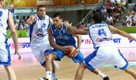 Italijos krepšininkai įveikė graikus ir iškovojo ketvirtąją pergalę