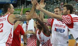 Kroatijos krepšininkai iškovojo šeštąją pergalę iš eilės