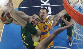 Lietuvos krepšininkai nugalėjo ukrainiečius