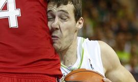 Slovėnijos krepšininkai Europos čempionate patyrė pirmąją nesėkmę