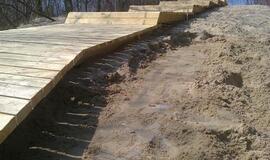 Tingėjo šluoti - patiesė naują taką