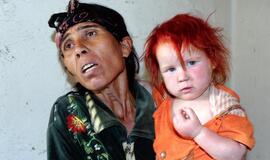 Bulgarijos policija apklausia biologinius pas Graikijos romus rastos mergaitės tėvus