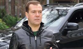 Dimitrijus Medvedevas nespėjo parodoje paragauti lietuviškų pieno produktų