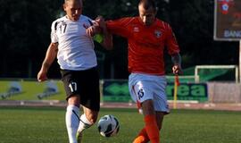 Gargždų "Banga" pralaimėjo pirmąsias LFF taurės ketvirtfinalio rungtynes