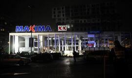 Latvijoje įlūžo parduotuvės "Maxima" stogas
