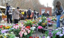 Vėlinės Klaipėdos kapinėse