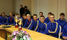 "Atlanto" komandai padėkojo meras