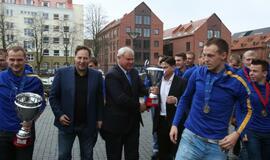 "Atlanto" komandai padėkojo meras