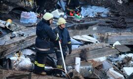 Latvijoje įlūžo parduotuvės "Maxima" stogas