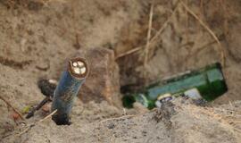 Baltijos jūra graužia Melnragės krantus