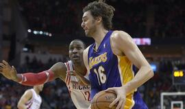 "Rockets" be Donato Motiejūno pralaimėjo "Lakers" ekipai