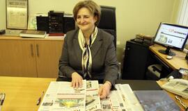 Seimo pirmininkė susitiko su didžiausios šalyje "Respublikos leidinių grupės" žurnalistais