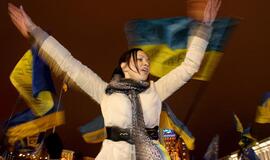 Kijeve mitinguoja tūkstančiai vyriausybės šalininkų