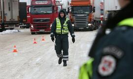 Policijos reidas jūrų perkėloje