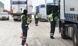 Policijos reidas jūrų perkėloje