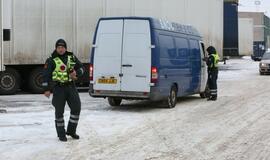 Policijos reidas jūrų perkėloje