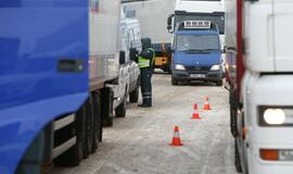 Policijos reidas jūrų perkėloje