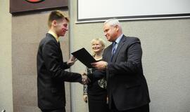 Apdovanoti gabiausi mokiniai