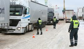 Policijos reidas jūrų perkėloje