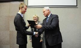 Apdovanoti gabiausi mokiniai