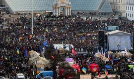 Ukrainos opozicija Kijeve organizuoja milijono žmonių protestą