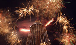 Vilniaus televizijos bokštas vėl pavirs Kalėdų eglute