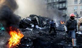 Lietuva siūlo nemokamą medicininę pagalbą per protestus sužeistiems ukrainiečiams