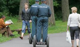 Neringoje policininkai naudosis riedžiais